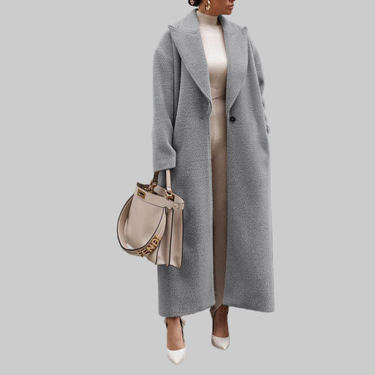 Manteau Long Douillet - Élégance et Chaleur Hivernale