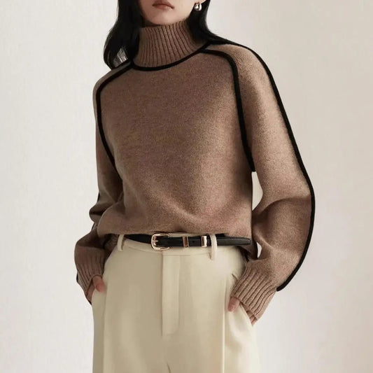 Léa Soft and Elegant Turtleneck Sweater