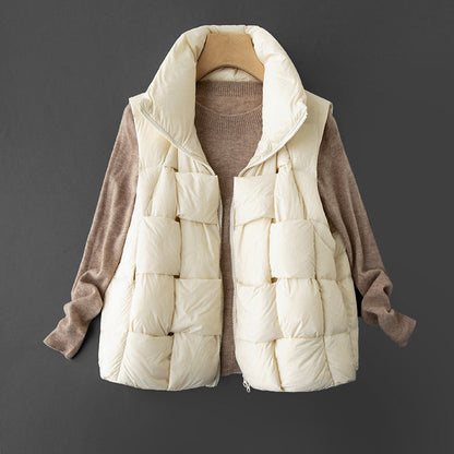 Amélie Doudoune Duvet d’Hiver Élégante