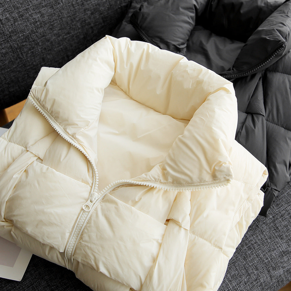 Amélie Doudoune Duvet d’Hiver Élégante