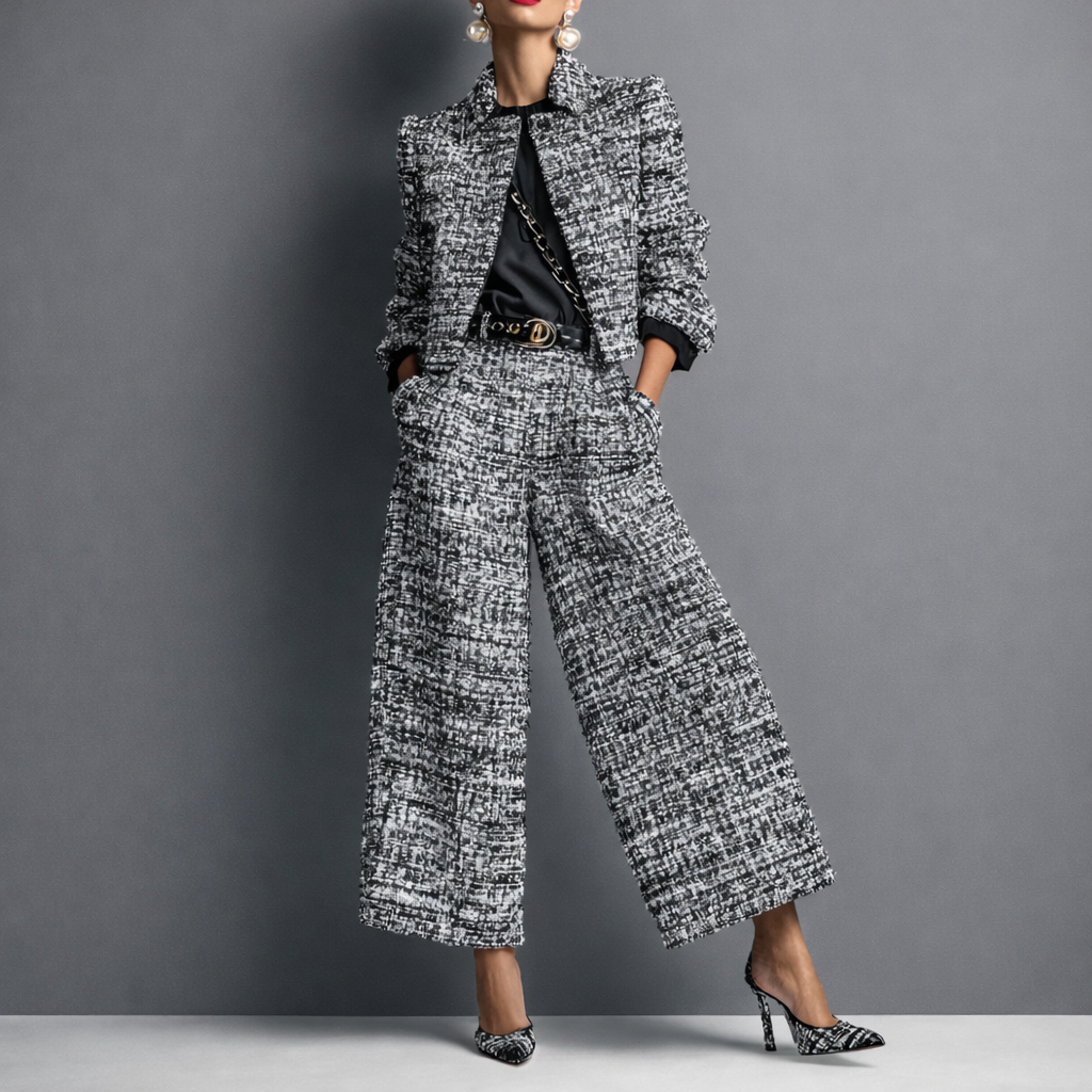 ELIZA™ ENSEMBLE TAILLEUR TEXTURÉ