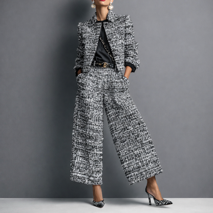 ELIZA™ ENSEMBLE TAILLEUR TEXTURÉ