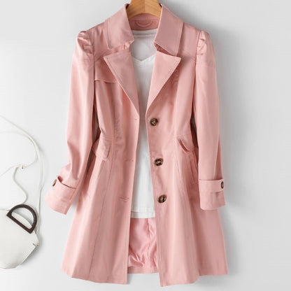 Sophie Trench Coat Elegant Lightweight Waterproof