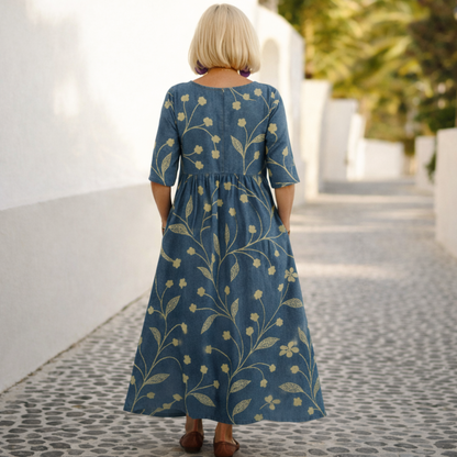 Lily | Robe Midi – Confort au Quotidien