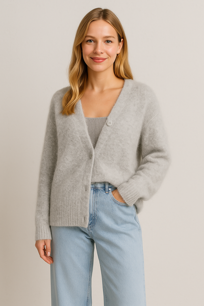 Elise Soft Cashmere Effect Cardigan