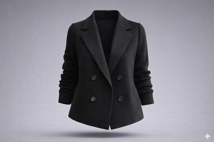 Léa Blazer Tricot Doux