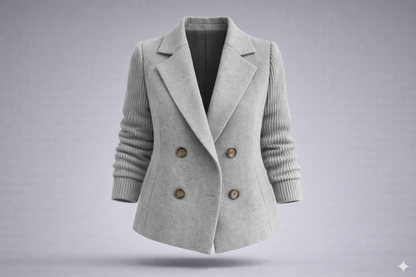 Léa Blazer Tricot Doux