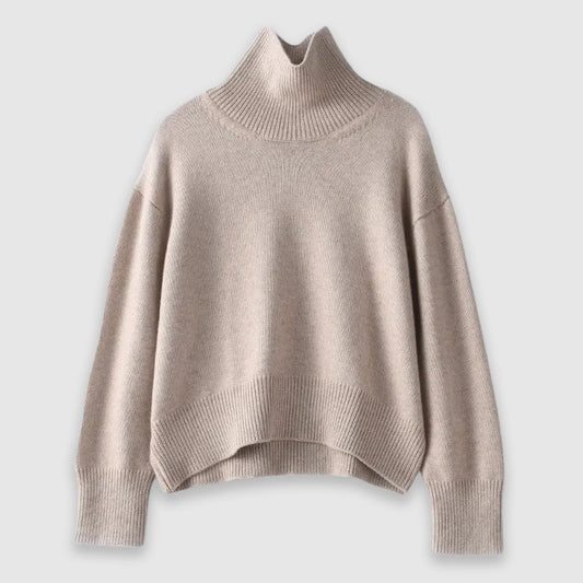 Camille Luxurious and Comfortable Turtleneck Sweater