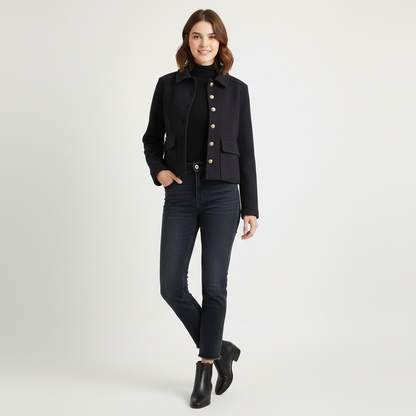 Emma Chic and Elegant Short Coat