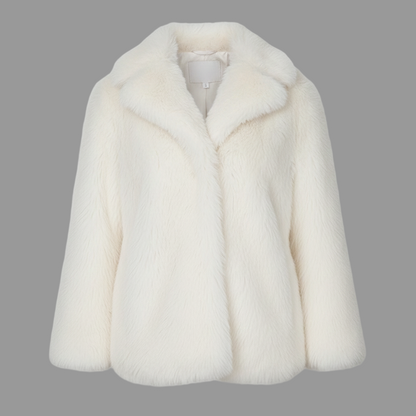 Manteau Court Uni  - Élégance et Style