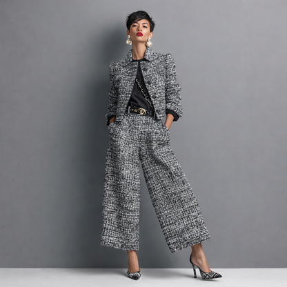 ELIZA™ ENSEMBLE TAILLEUR TEXTURÉ