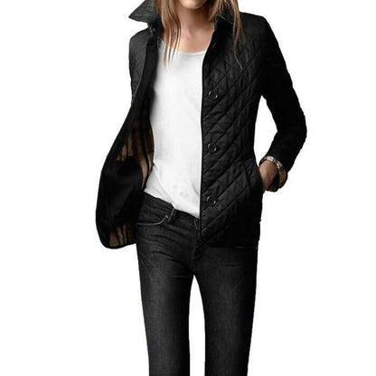 Sophie Elegant Quilted Jacket, Fitted Cut
