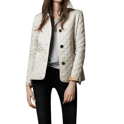 Sophie Elegant Quilted Jacket, Fitted Cut