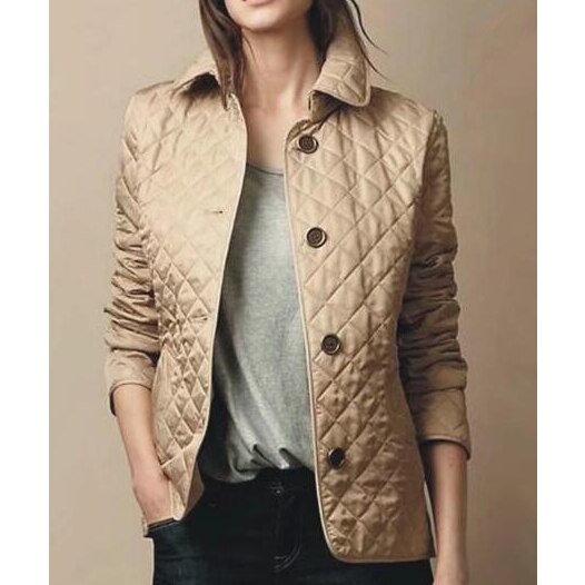Sophie Elegant Quilted Jacket, Fitted Cut