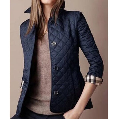 Sophie Elegant Quilted Jacket, Fitted Cut