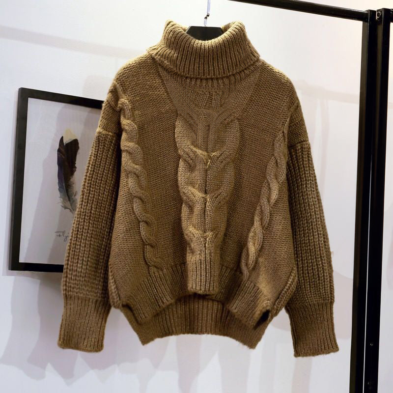 Sophie Thick Turtleneck Sweater in Soft Knit