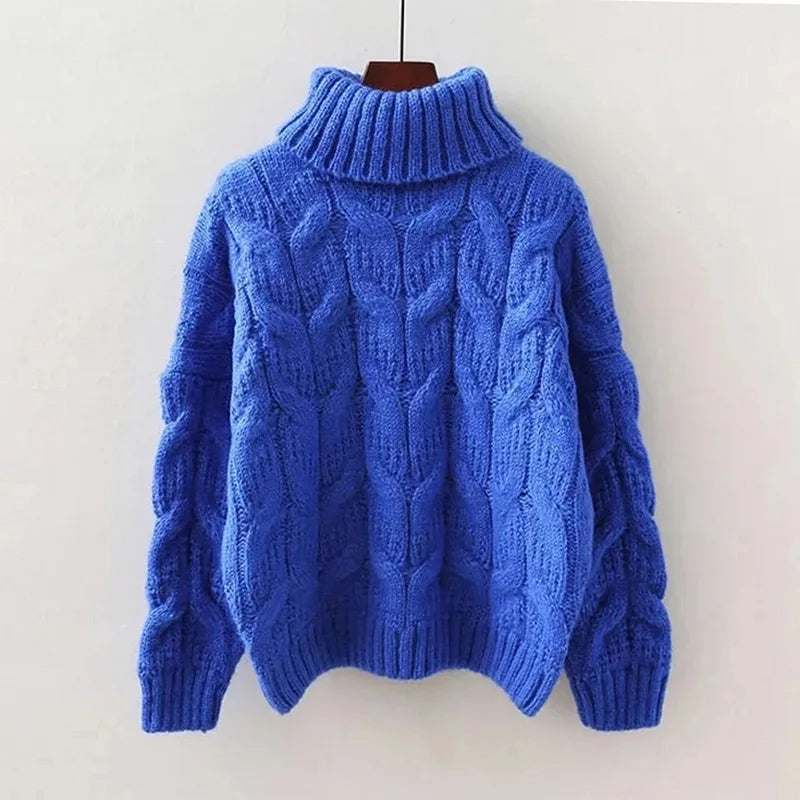 Sophie Thick Turtleneck Sweater in Soft Knit