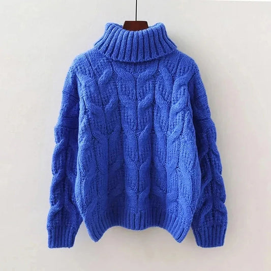 Sophie Thick Turtleneck Sweater in Soft Knit