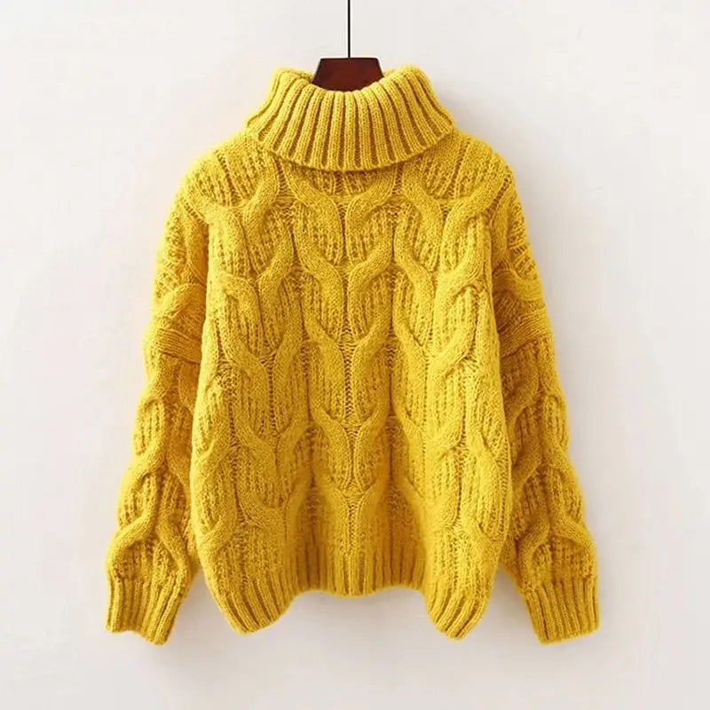 Sophie Thick Turtleneck Sweater in Soft Knit