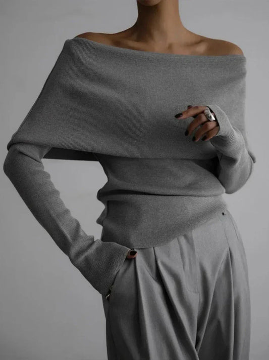 Ava High Off-Shoulder Elegant