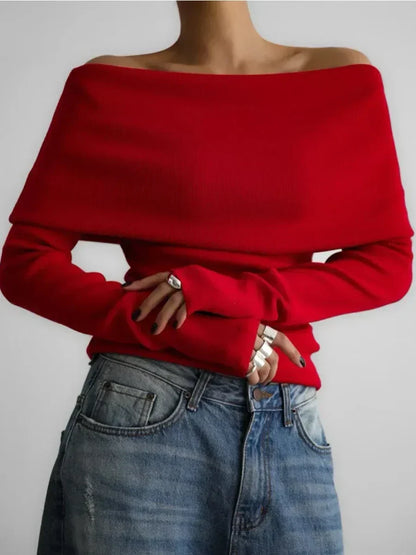 Ava High Off-Shoulder Elegant