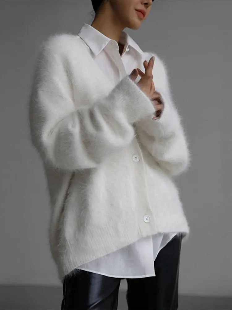 Elise Soft Cashmere Effect Cardigan