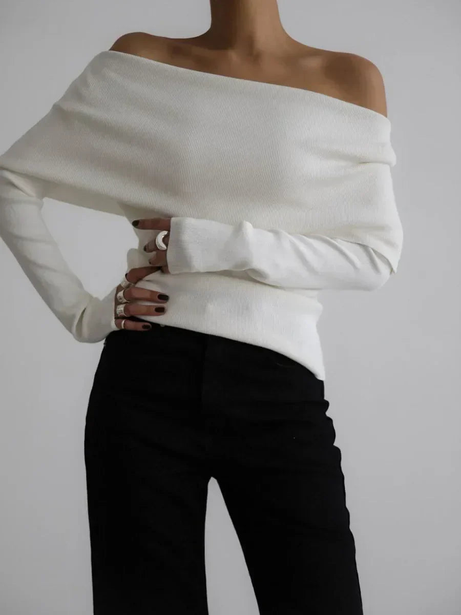 Ava High Off-Shoulder Elegant