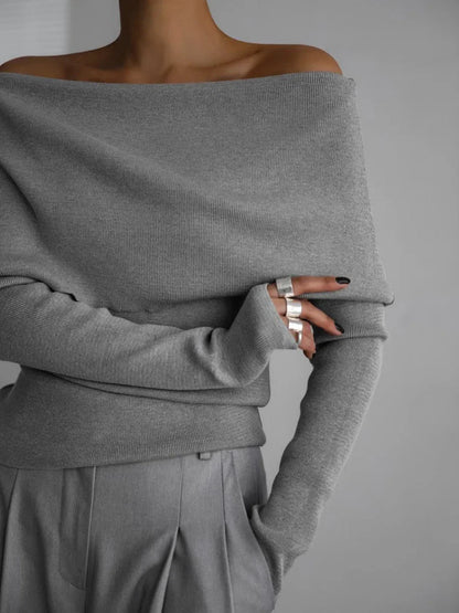 Ava High Off-Shoulder Elegant