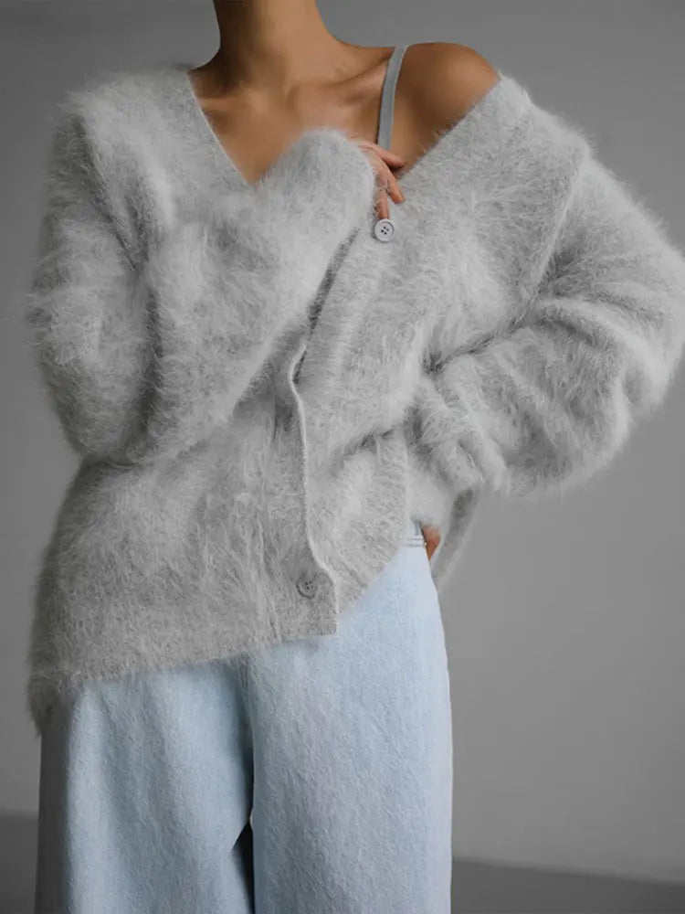 Elise Soft Cashmere Effect Cardigan