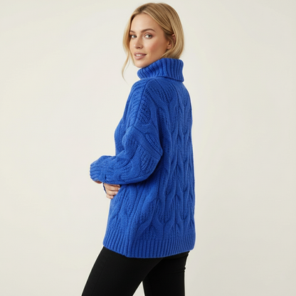 Sophie Thick Turtleneck Sweater in Soft Knit