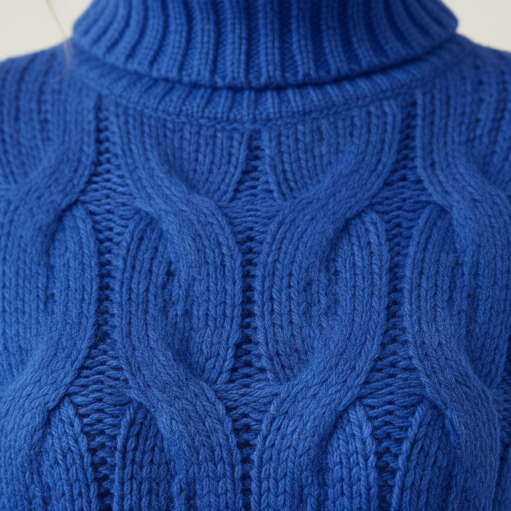 Sophie Thick Turtleneck Sweater in Soft Knit
