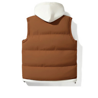 Emma Soft Shell Hooded Puffer Vest - Lightweight and Comfortable