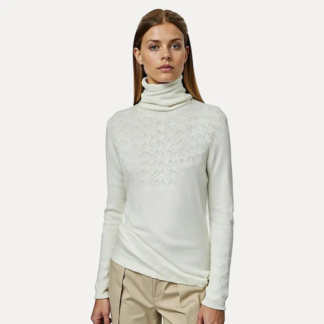 Clara soft and elegant turtleneck sweater