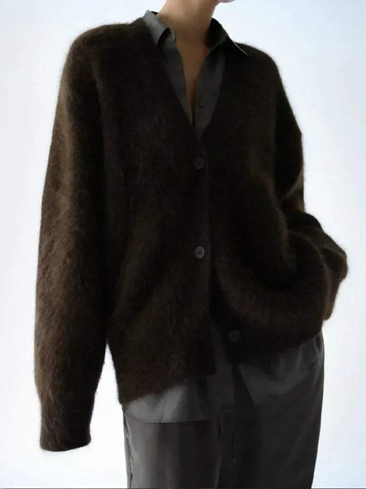 Elise Soft Cashmere Effect Cardigan