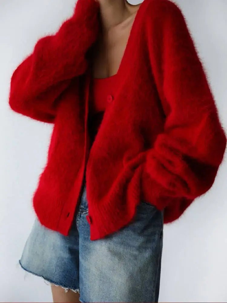 Elise Soft Cashmere Effect Cardigan