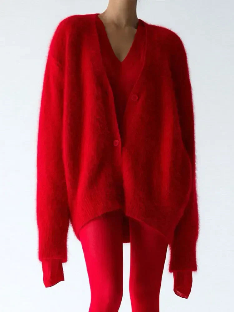 Elise Soft Cashmere Effect Cardigan