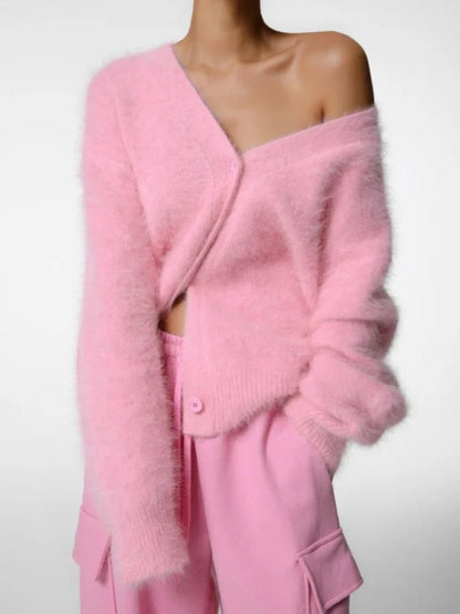 Elise Soft Cashmere Effect Cardigan