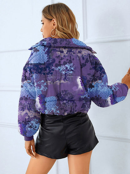 Printed Short Jacket – Bread Coat Style