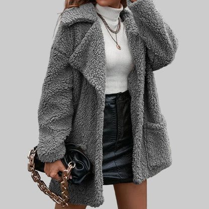 CHLOÉ TRENCH EN POLAIRE D'AGNEAU PRESTIGIEUX