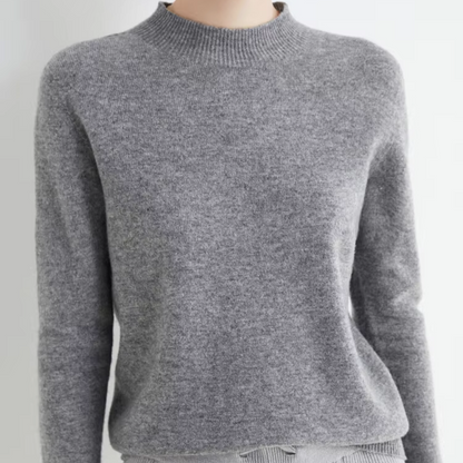 Sophie High Neck Sweater in Soft and Chic Wool