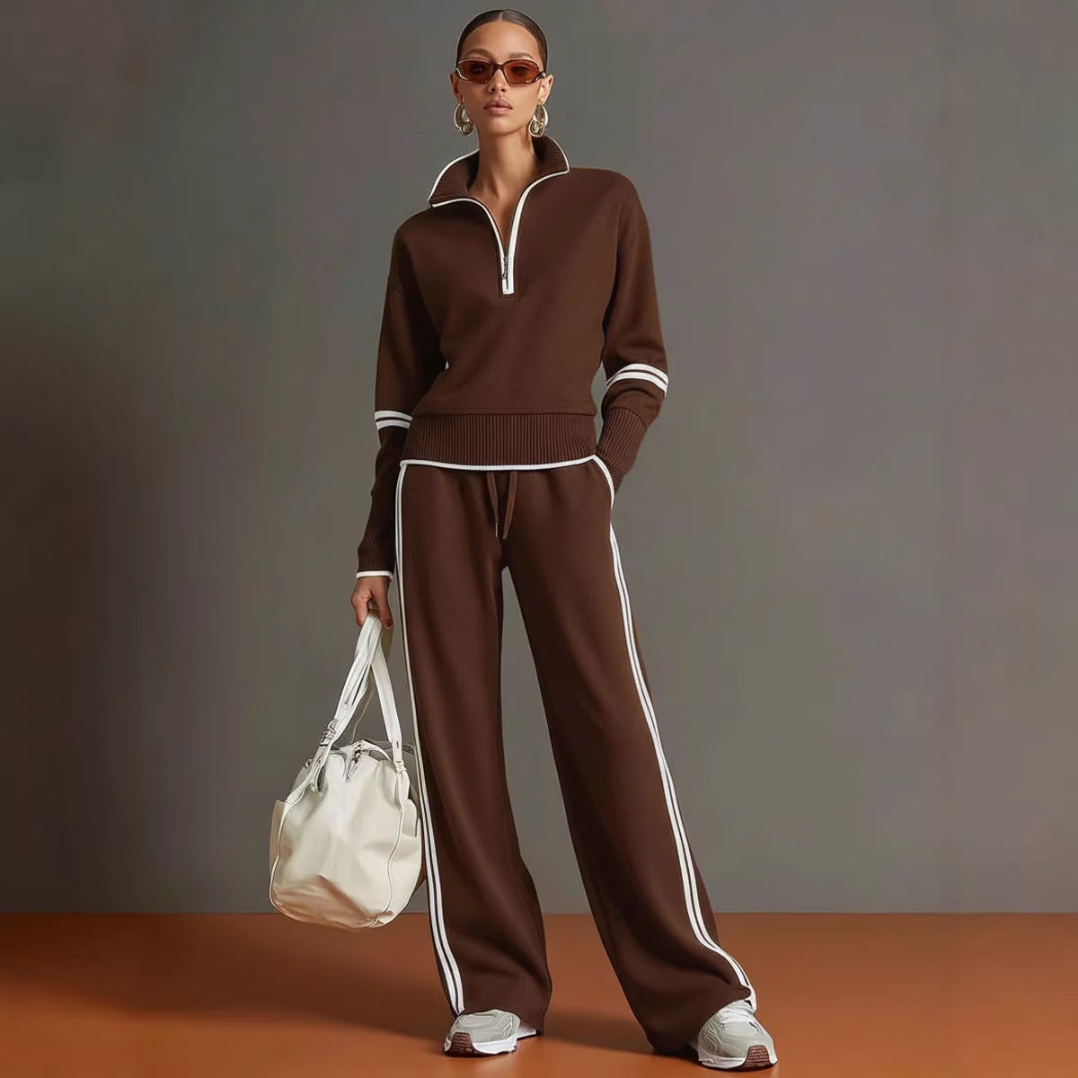 LUNA™ ENSEMBLE RETRO SPORTY CHIC DEUX PIÈCES