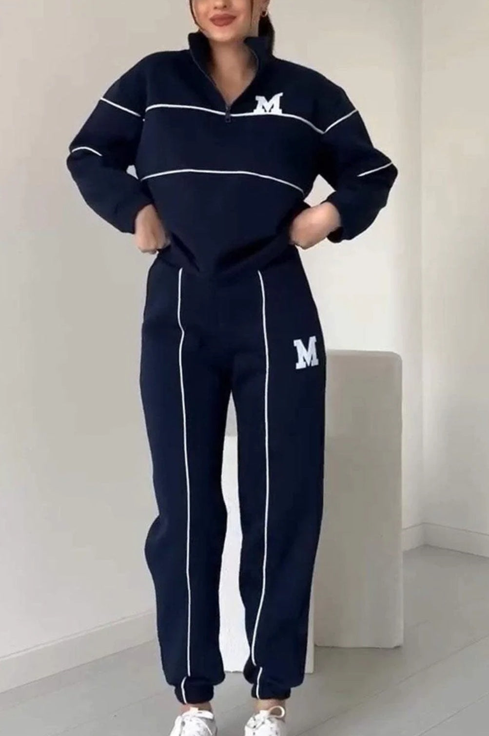 Ensemble Sweatshirt et Jogging Confort Décontracté