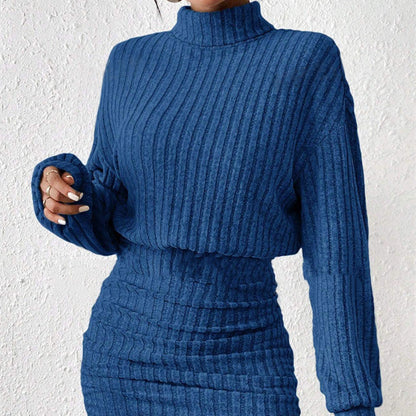 Clara Élégante et Confortable Robe Pull Tricotée