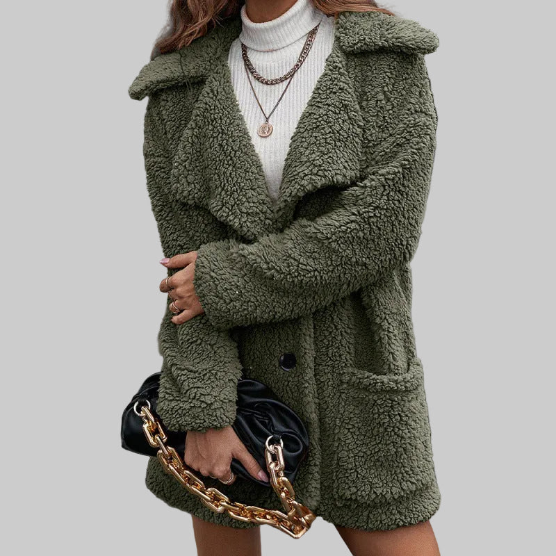 CHLOÉ TRENCH EN POLAIRE D'AGNEAU PRESTIGIEUX