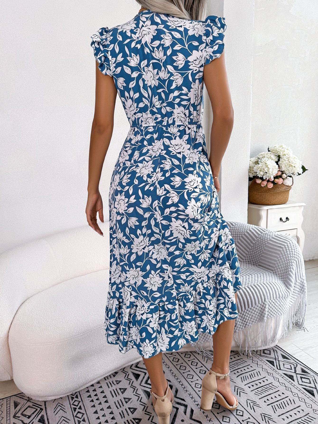 NAYRA ROBE  FRAÎCHEUR & ÉLÉGANCE FLORALE