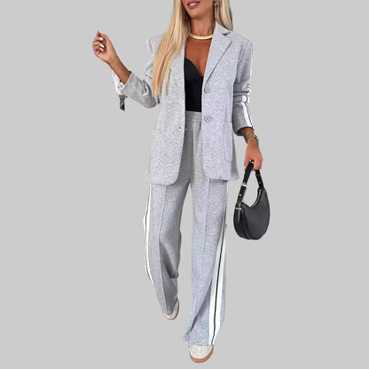 Ensemble Élégance Rayée  Intemporel et Confortable