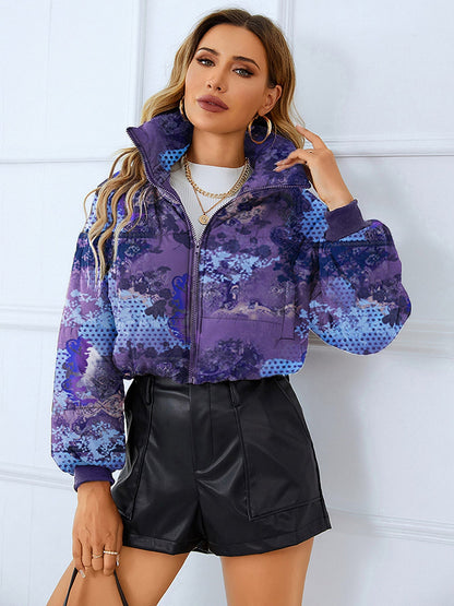 Printed Short Jacket – Bread Coat Style