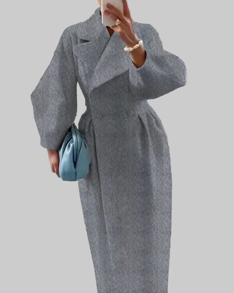 VICTORIA MANTEAU VINTAGE MANCHES LANTERNES