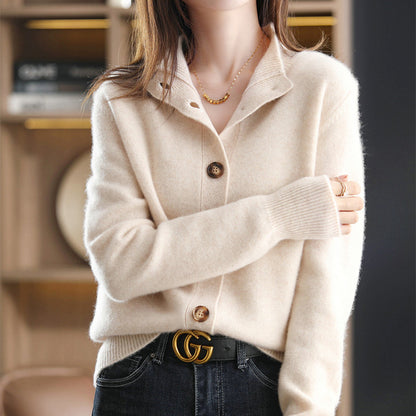 ROSALIE CARDIGAN EN MAILLE DE LUXE