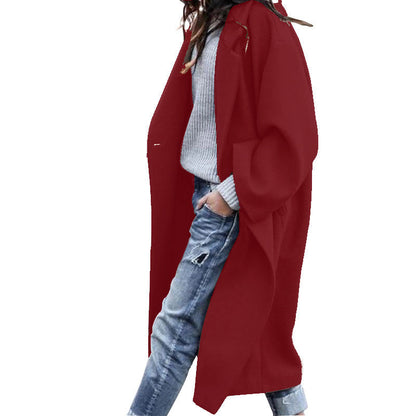 Evelyn Elegant Coat with Pockets